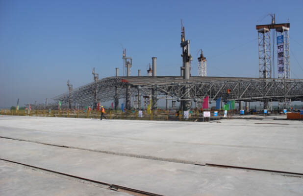 广水网架顶升施工方案