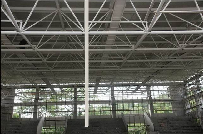 广水篮球馆网架